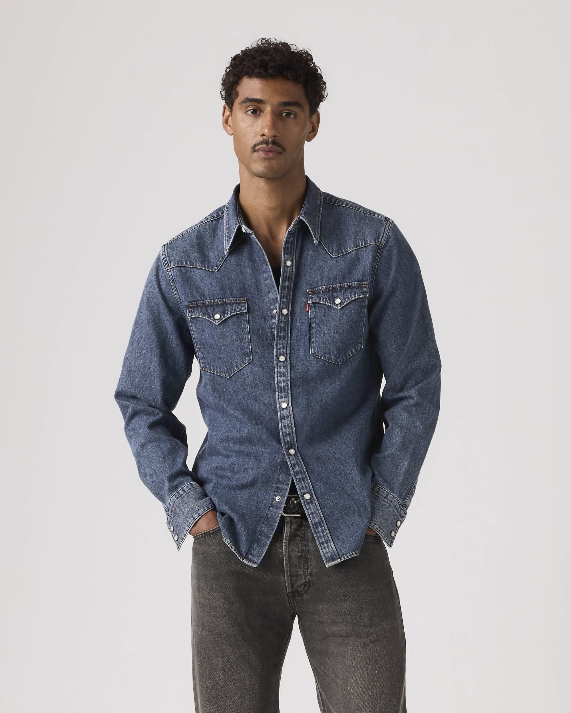Barstow Standard Fit Western Shirt 85744 0117 LEVI'S