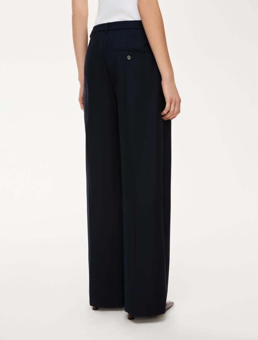 Pantalone in misto viscosa wide leg SURREY 007 IBLUES