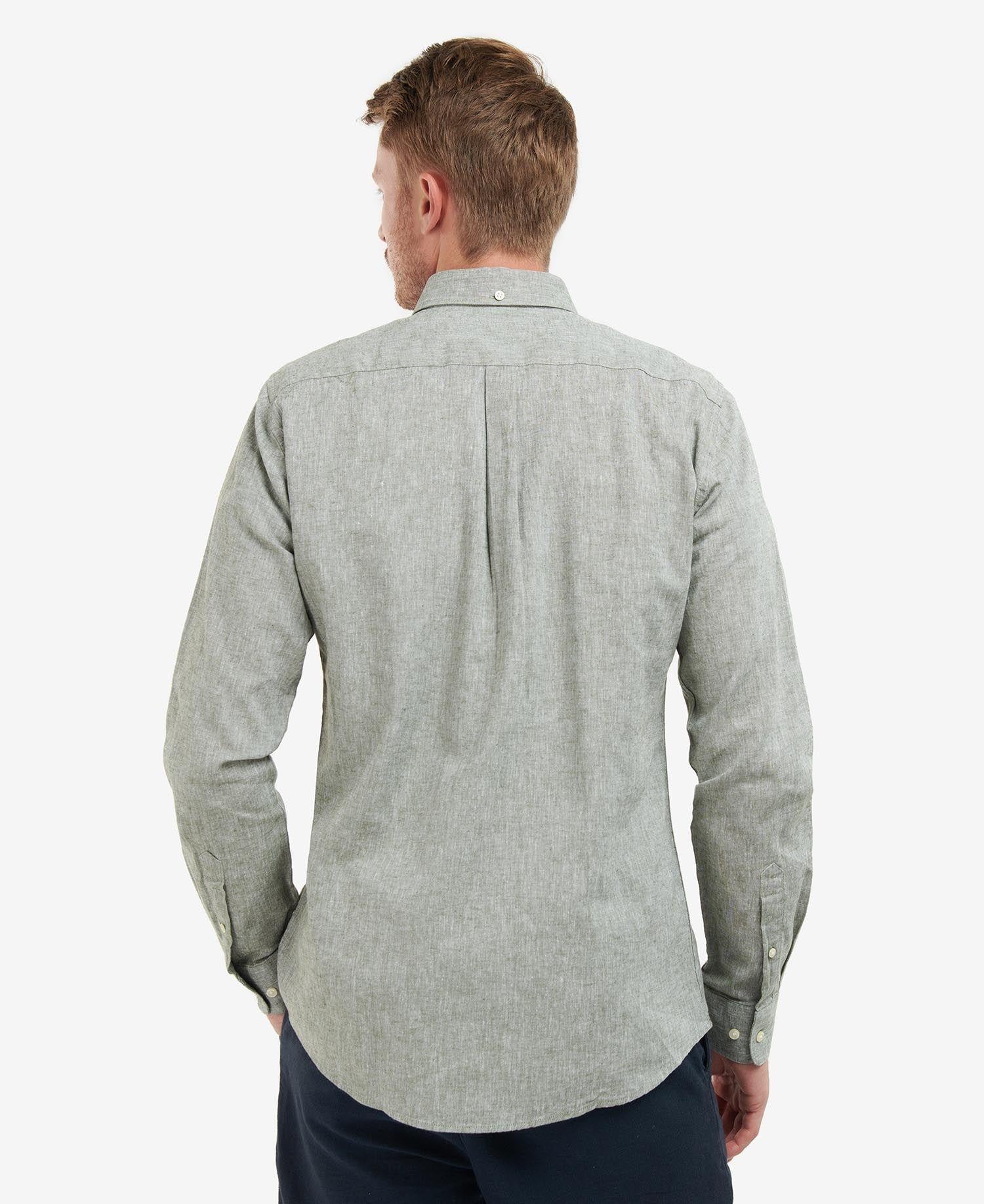 Camicia sartoriale Nelson in misto lino