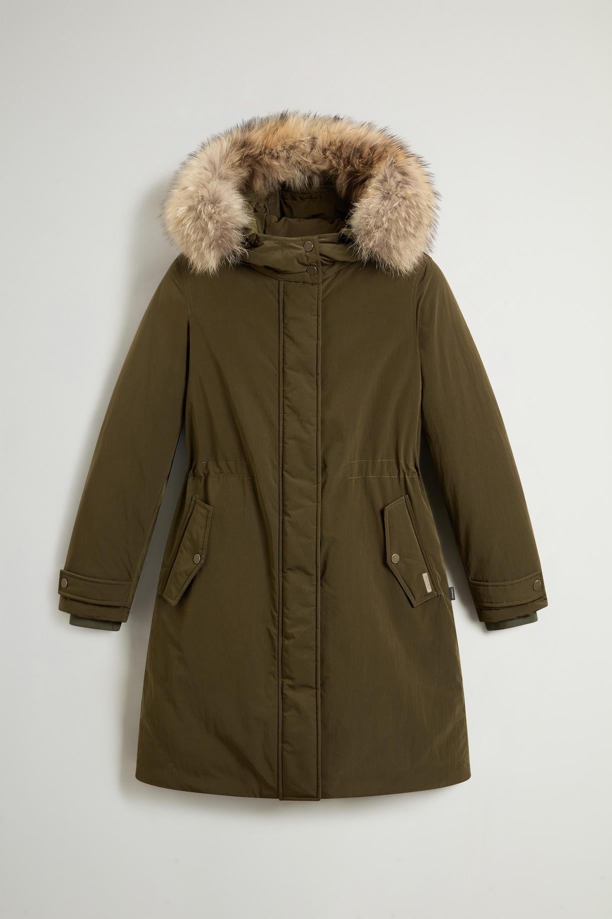 Grace Parka in Peached Poly<BR/> CFWWOU2044FRUT5092 614 WOOLRICH