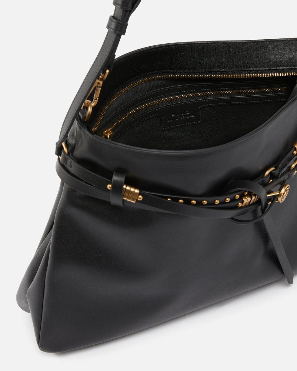 Borsa a spalla grande Belt Bag Big in pelle<BR/> 105903A0QO Z99Q PINKO