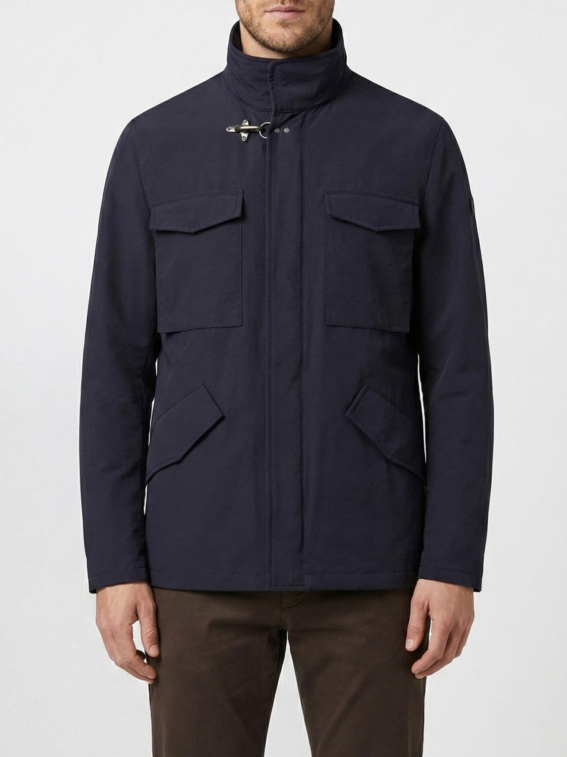 Giacca in tessuto tecnico Fay<BR/> NAM19520660ZIA U807 FAY