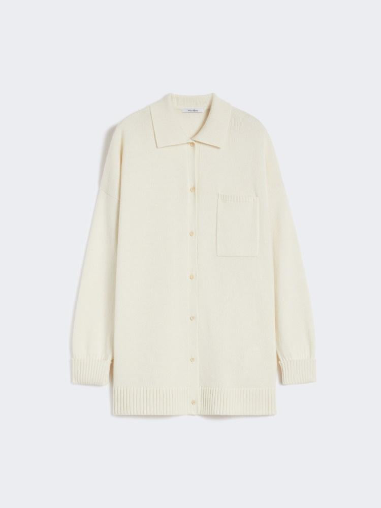 Giacca camicia in lana e cachemire<BR/> BULL 004 MAX MARA
