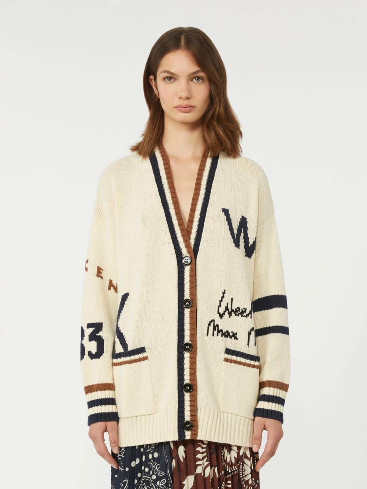 WKDBLASONE<BR/>Cardigan over in misto cotone WKDBLASONE 004 WEEKEND