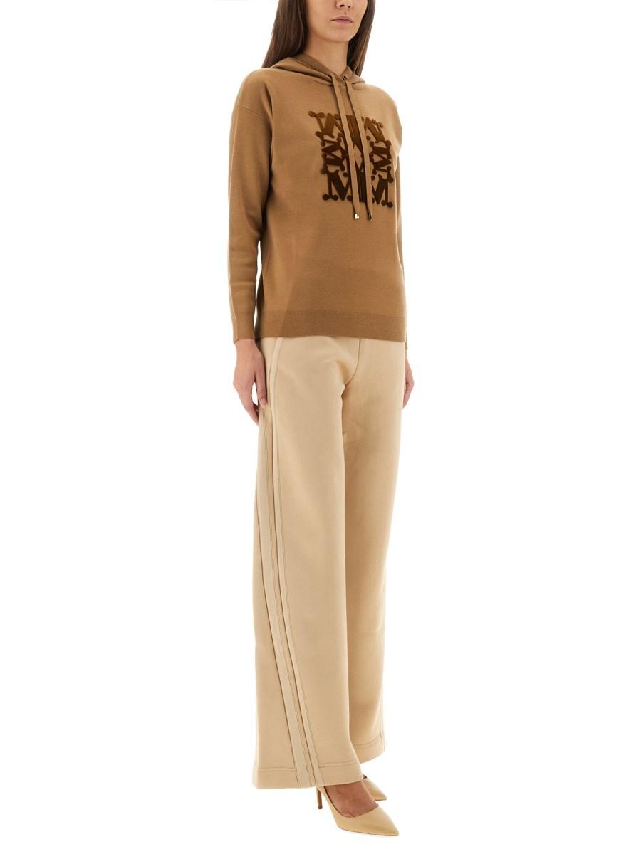 Felpa over in lana con ricamo TADDEO 013 MAX MARA