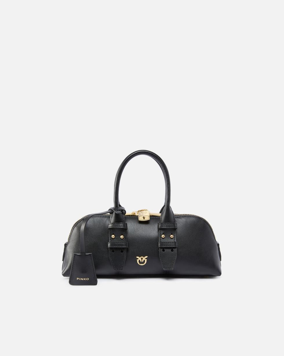 Borsa piccola a mano Escape Bag in pelle<BR/> 105334A0QO Z99Q PINKO