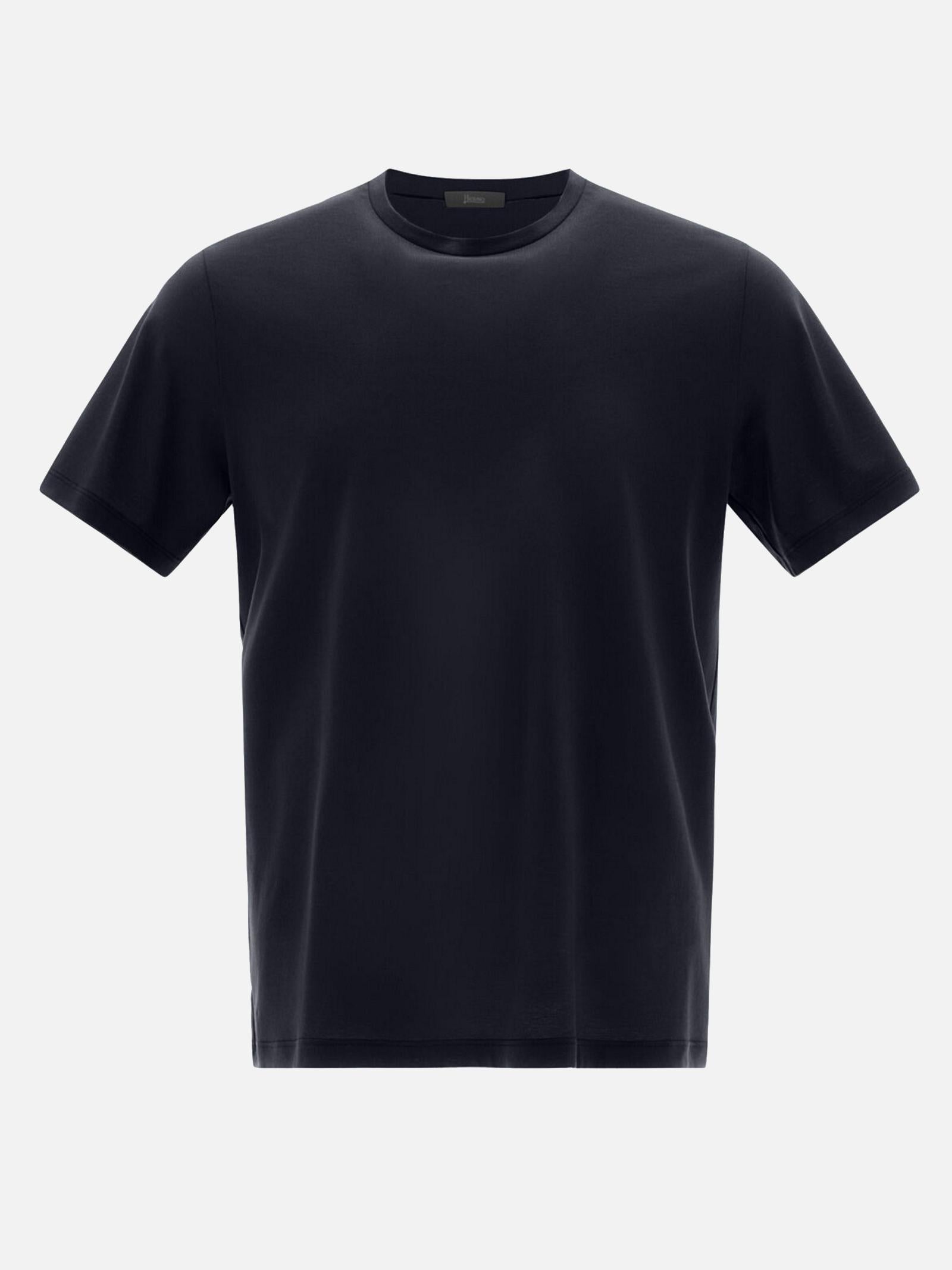 T-shirt uom in puro cotone JG000166U52005 9200 HERNO