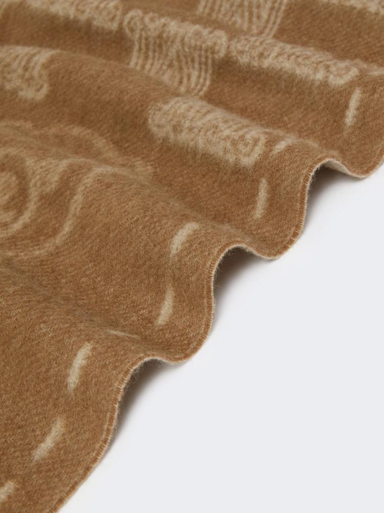 Stola in cachemire jacquard WSTEDDYCAME 004 MAX MARA ACCESSORI