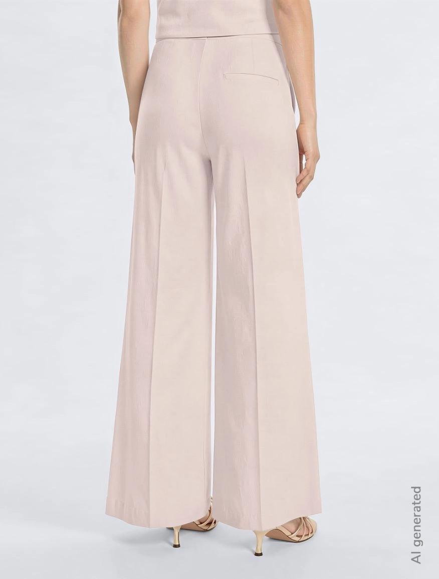 PANTALONI IN MISTO LINO IBLVINO 002 IBLUES