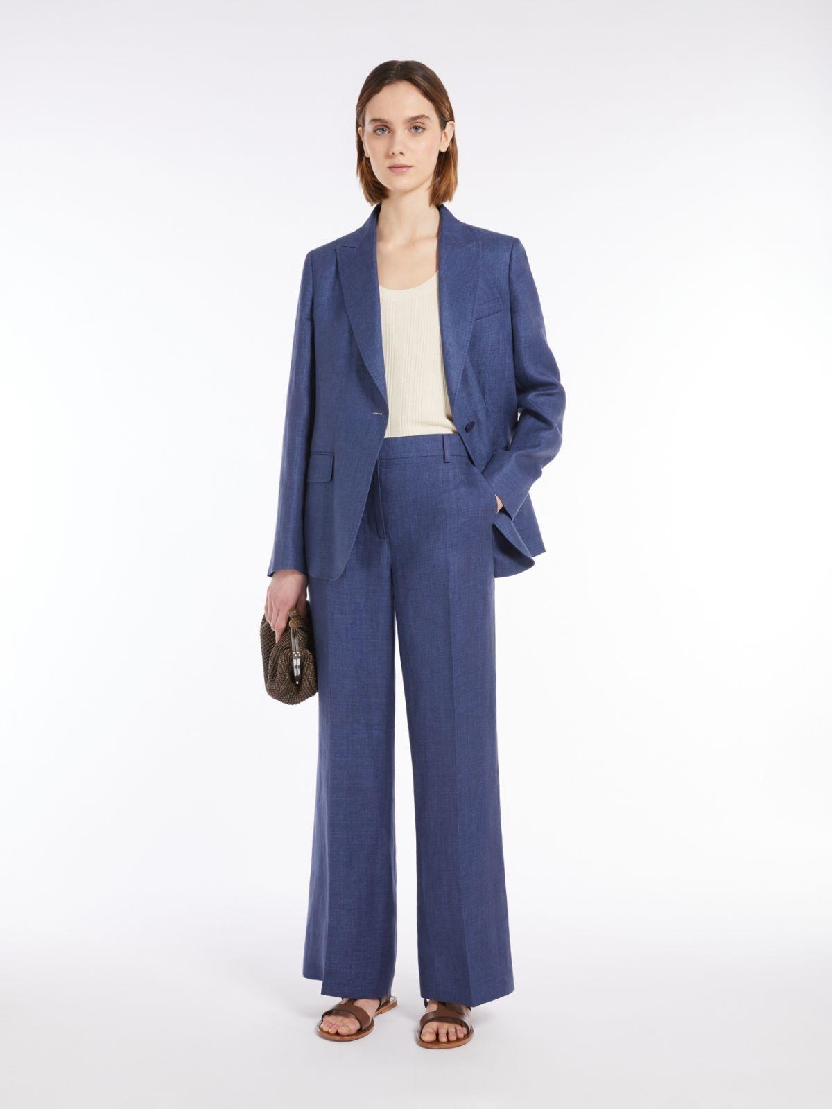 Pantalone in canvas di lino MALIZIA 006 WEEKEND