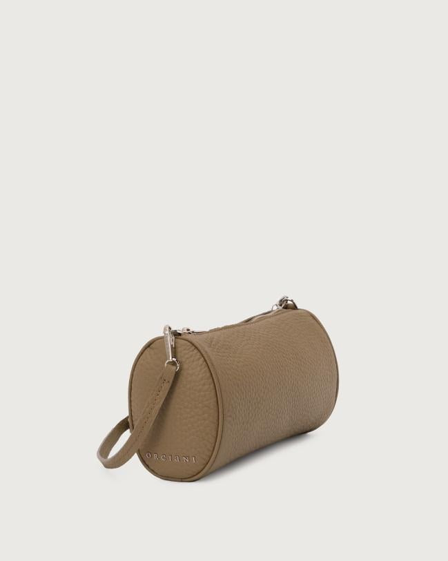 Mini bag Roll Soft a spalla in pelle