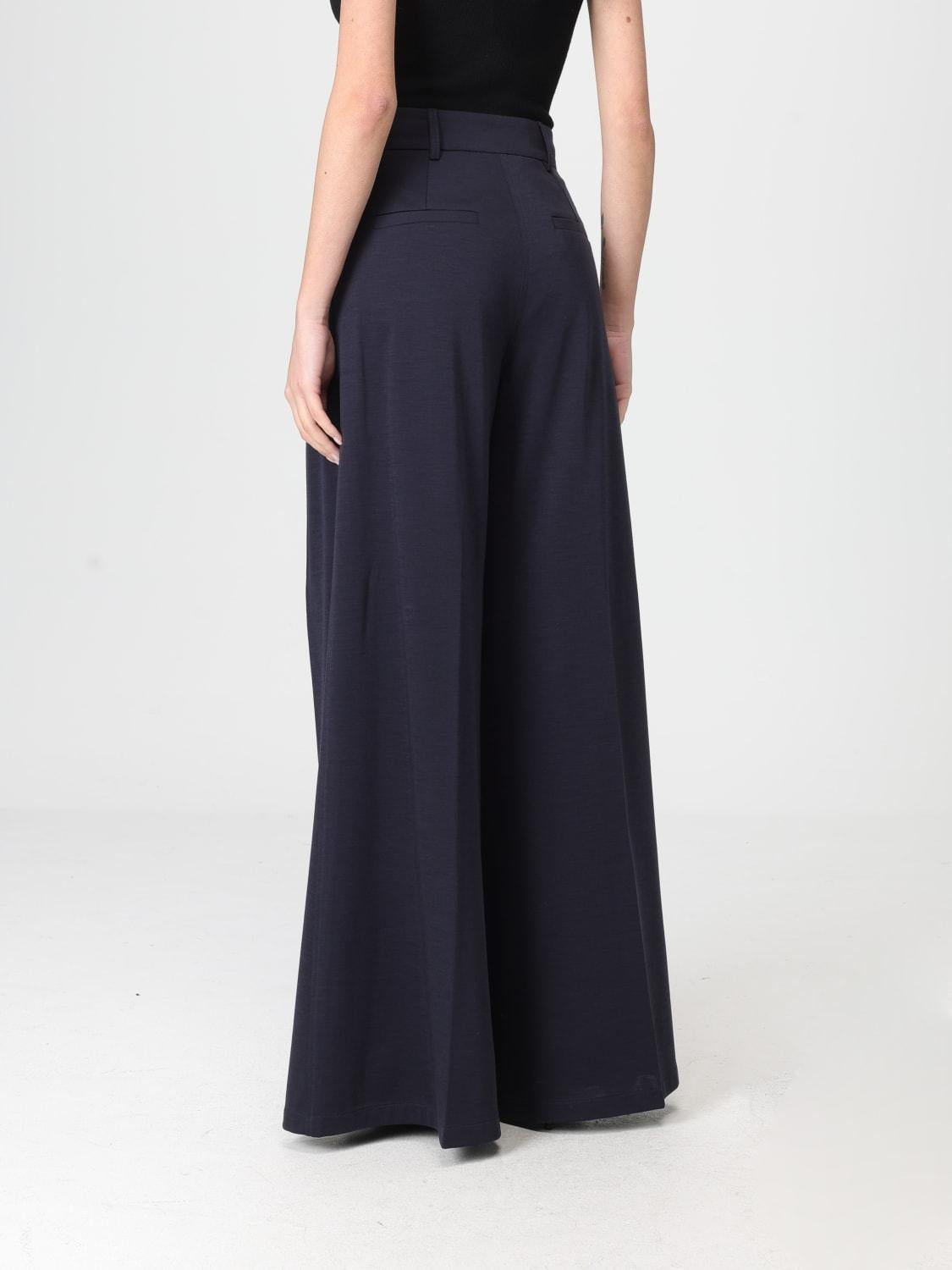 Pantalone palazzo in jersey di lana NATALE 004 MAX MARA