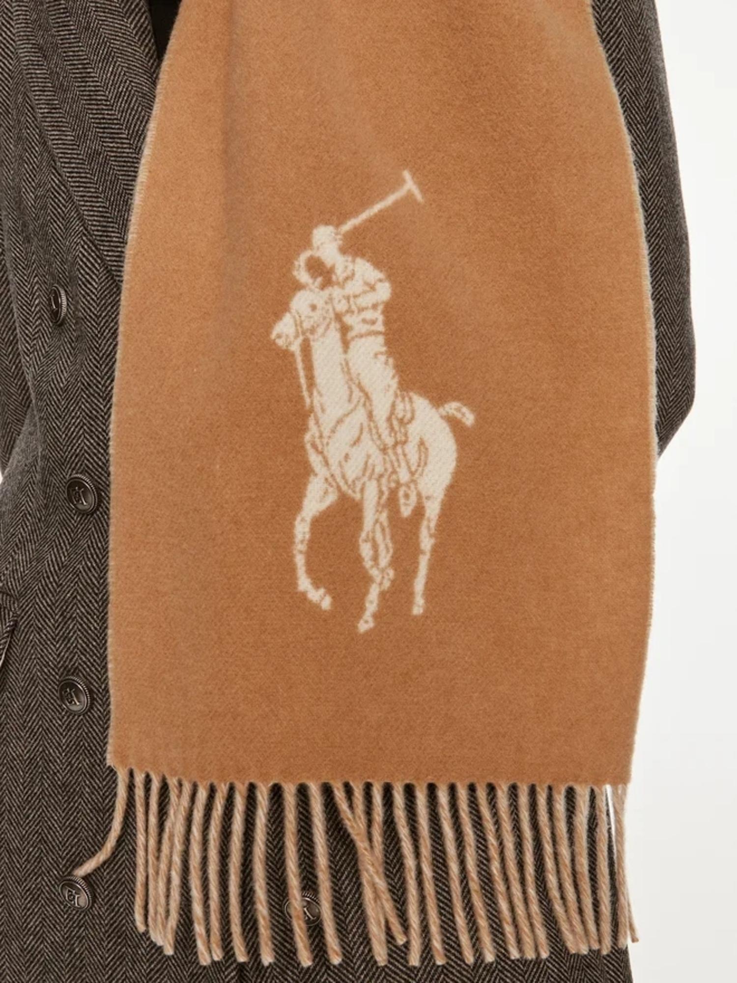 Sciarpa in lana Big Pony 455954331 003 RALPH LAUREN