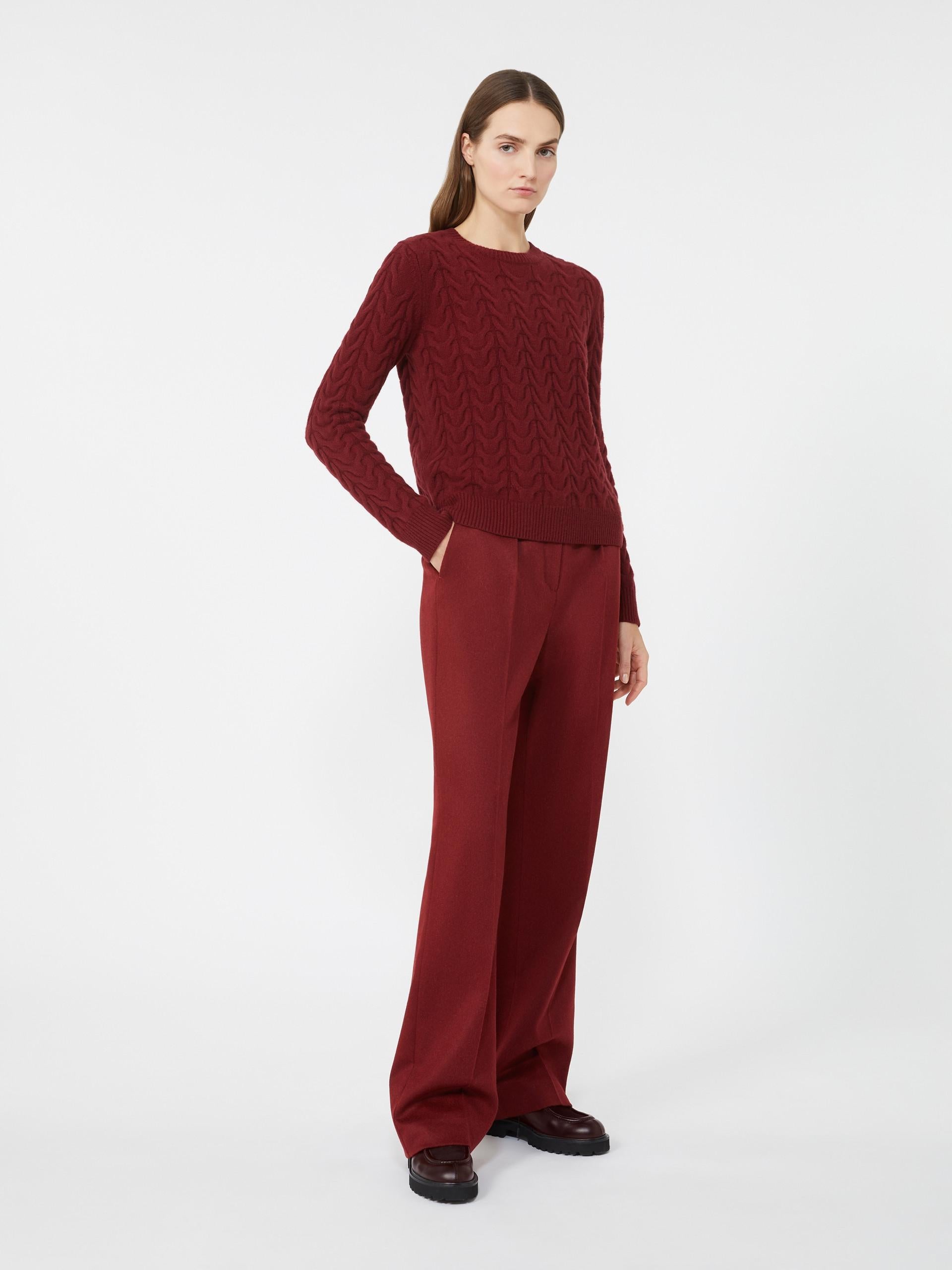 Maglia a trecce in cashmere ARAMIS 004 MAX MARA