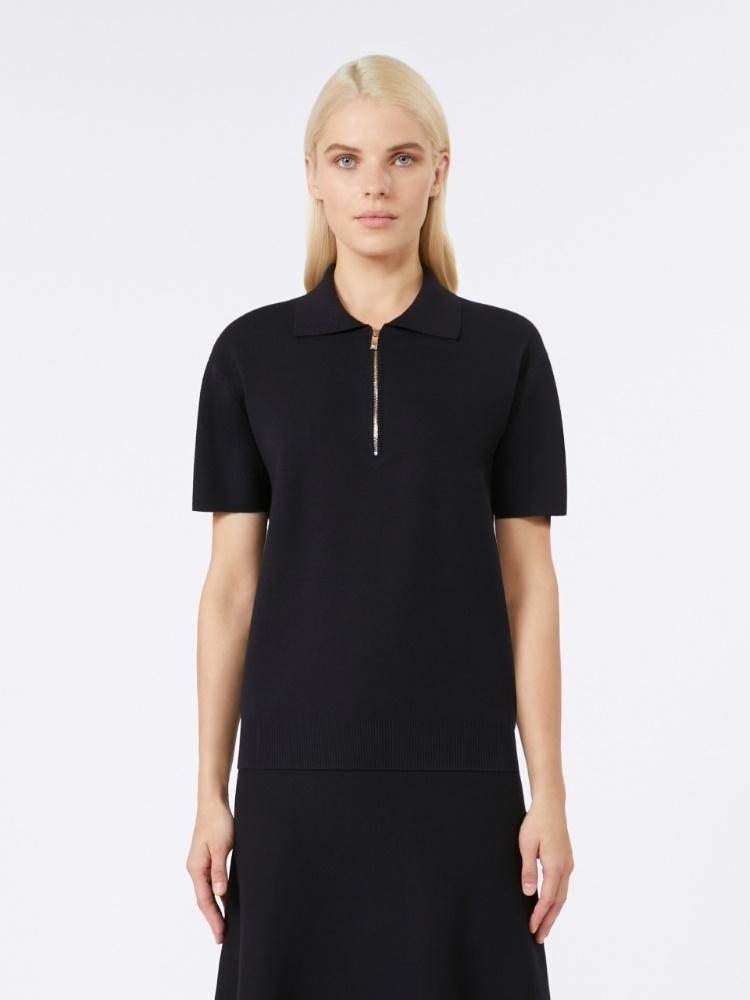 Polo in filato di viscosa TETI 004 MAX MARA STUDIO