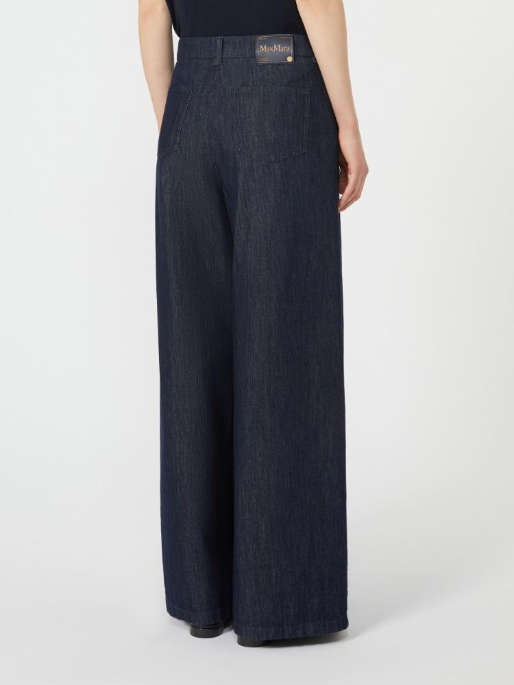 Pantalone in denim lavato<BR/> LUIS 001 S MAX MARA