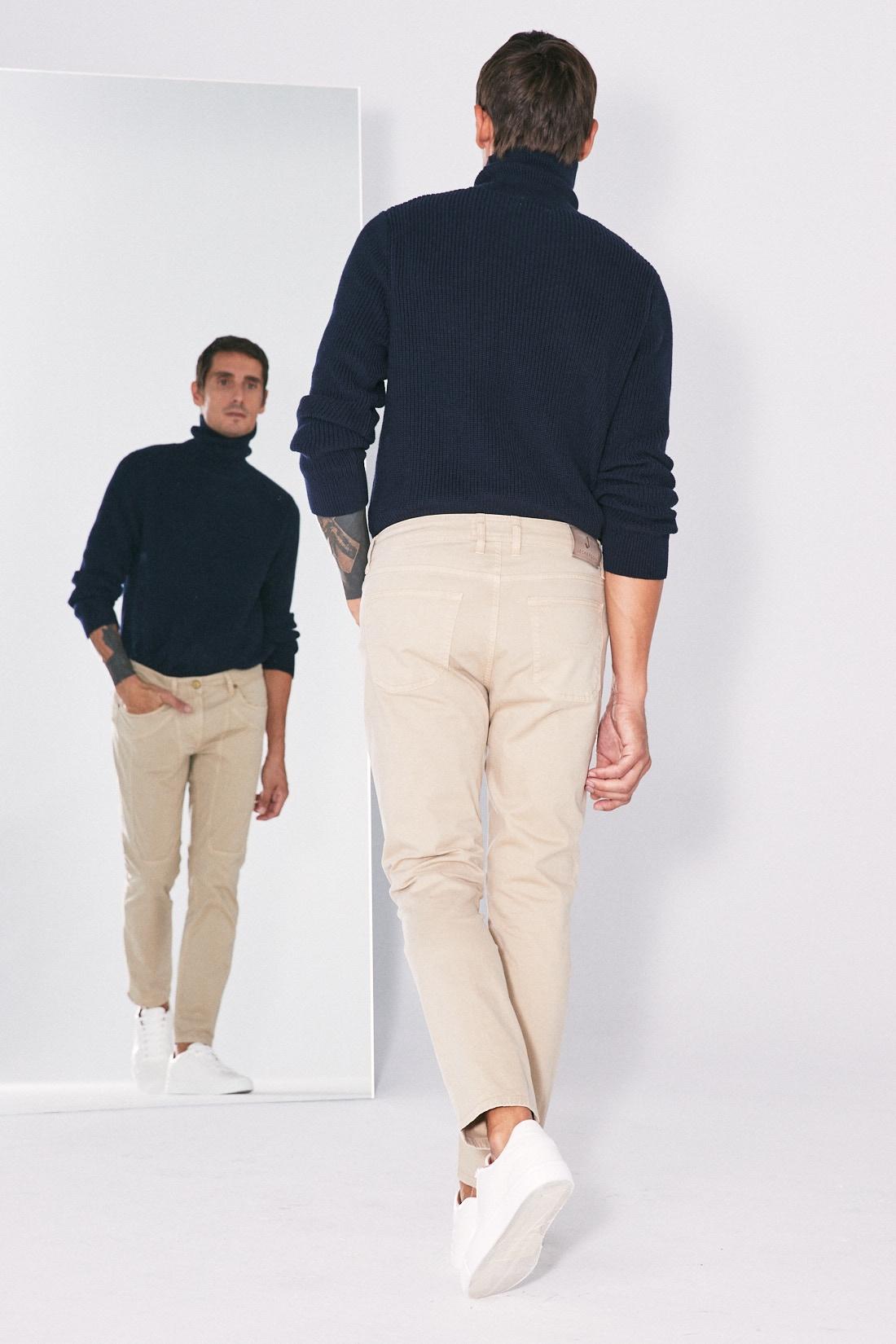 Pantalone JAMES Gabardina Toppa Skinny Fit JAMES5GABA 7054 JECKERSON