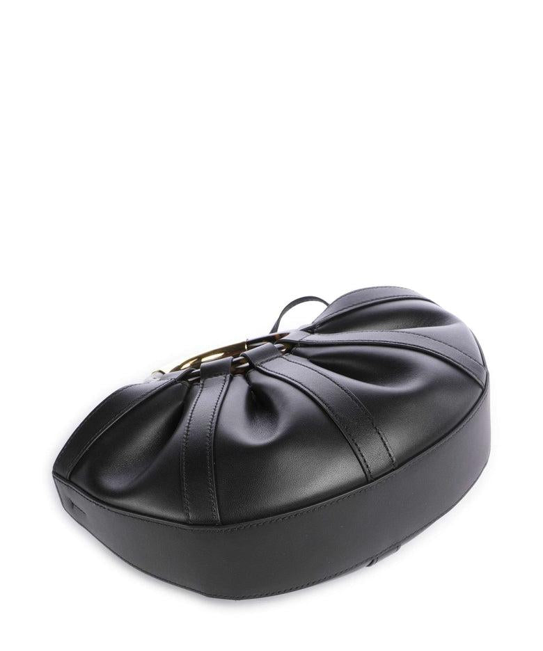 Shell Borsa a mano pelle a grana fine noir<BR/><BR/> E1U5A180301 001 COCCINELLE