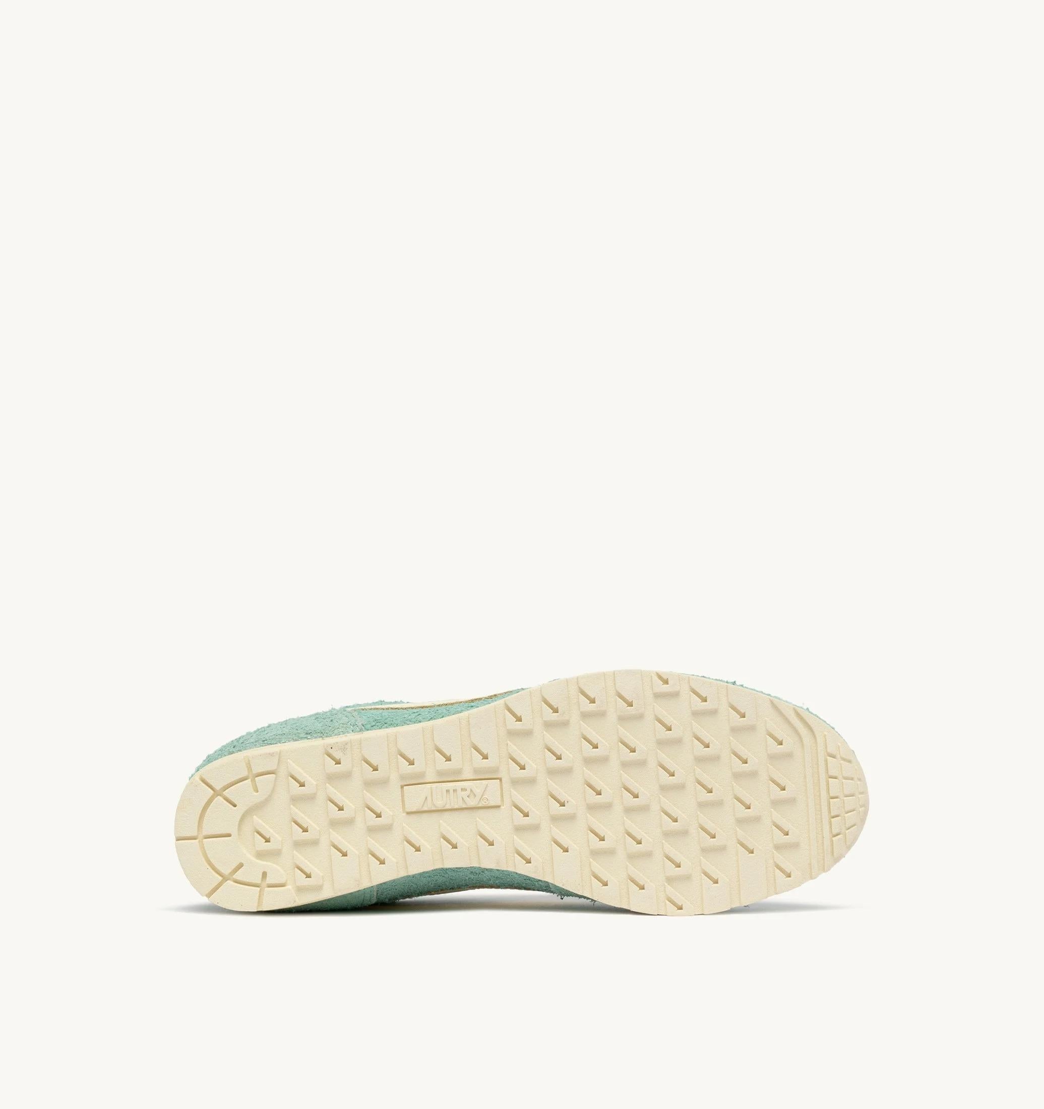 SNEAKERS WINDSPIN IN SUEDE E PELLE JASMINE E RUTABAGA<BR/> WSLW UB32 AUTRY ACTION SHOES