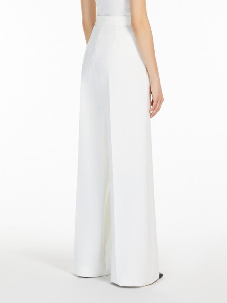 Pantalone donna ampio iin tela di lana POLONIA 001 MAX MARA