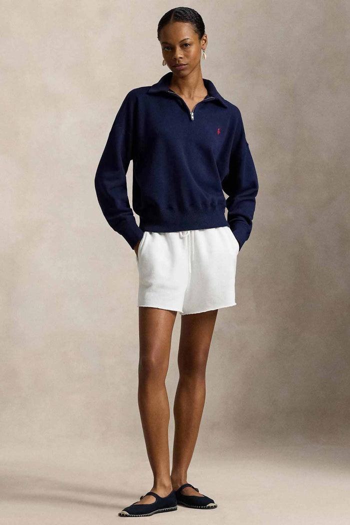 Felpa donna in misto cotone felpato 211B18686 003 RALPH LAUREN