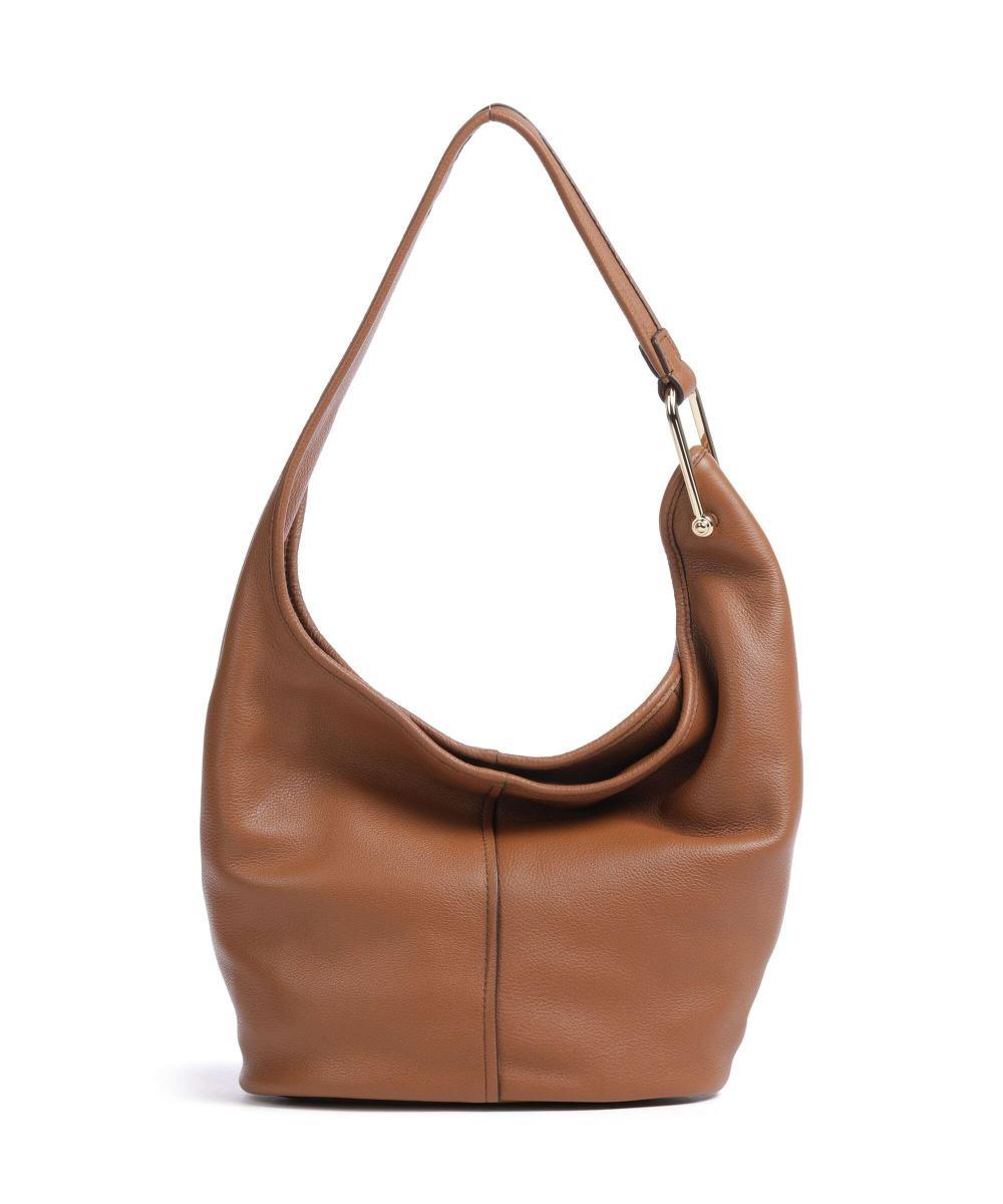 Sonny Borsa hobo pelle di vacchetta grana marrone 30F4G2YL6L 230 MICHAEL KORS