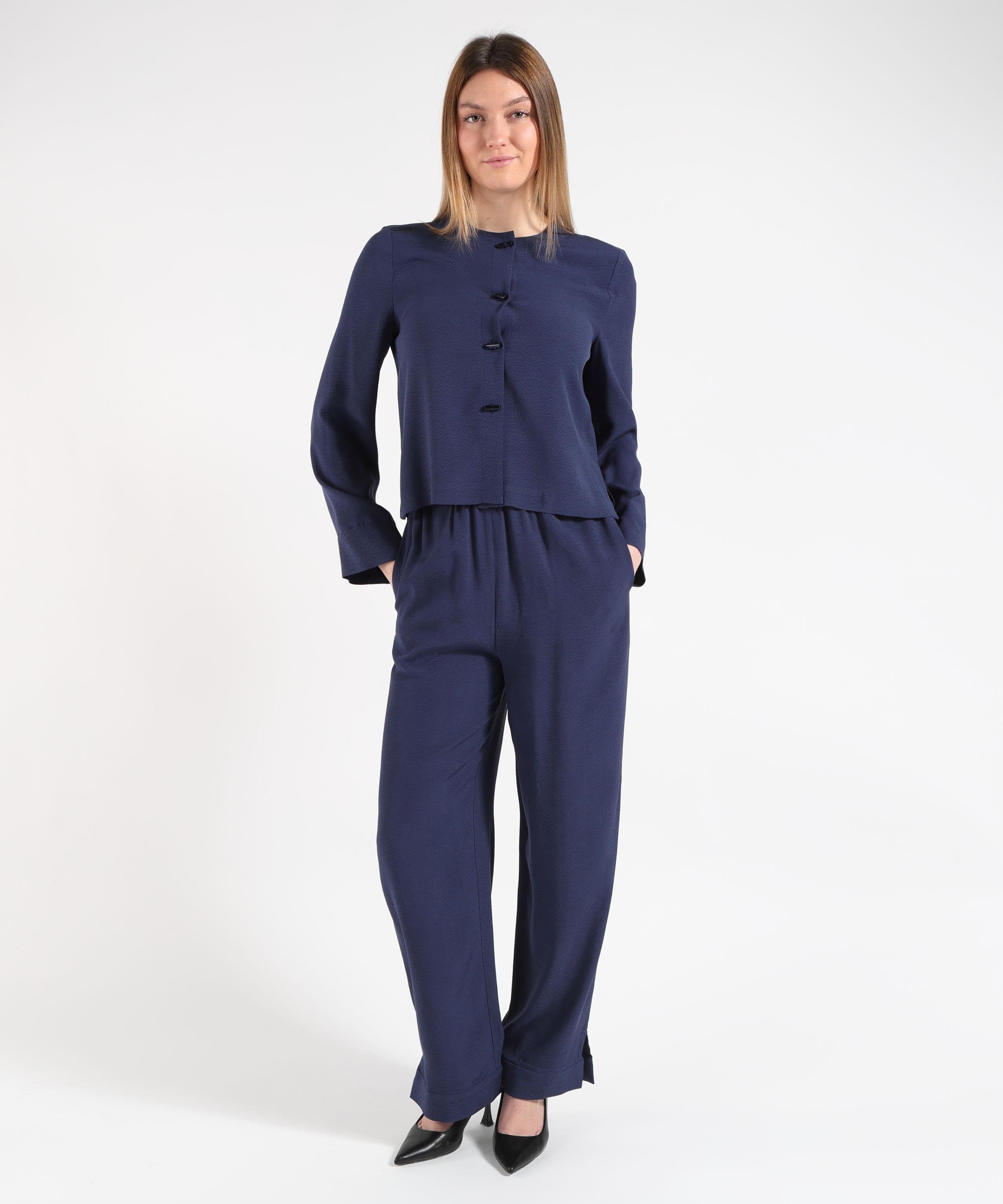 Cardigan donna in pura viscosa<BR/> EW003104AF20287 UB130 ARMANI