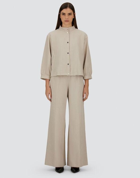 GIACCA IN SOFT BRIGHT LINEN BLEND<BR/> GA000318D12787 1985 HERNO