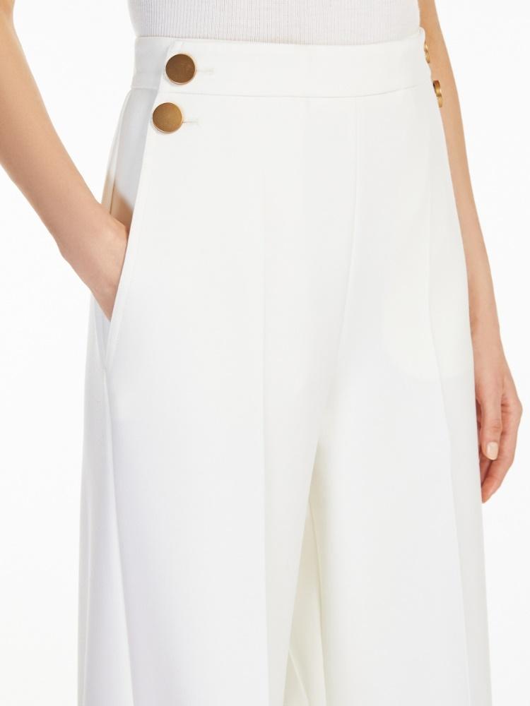 Pantalone donna ampio iin tela di lana POLONIA 001 MAX MARA