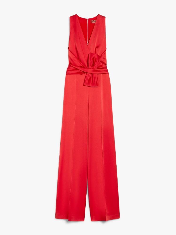 Tuta smanicata donna in cady POMEZ 034 MAX MARA STUDIO