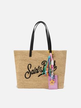 Funny charm con badge holder e dettagli colorati<BR/> KEYR002 00734L MC2 SAINT BARTH