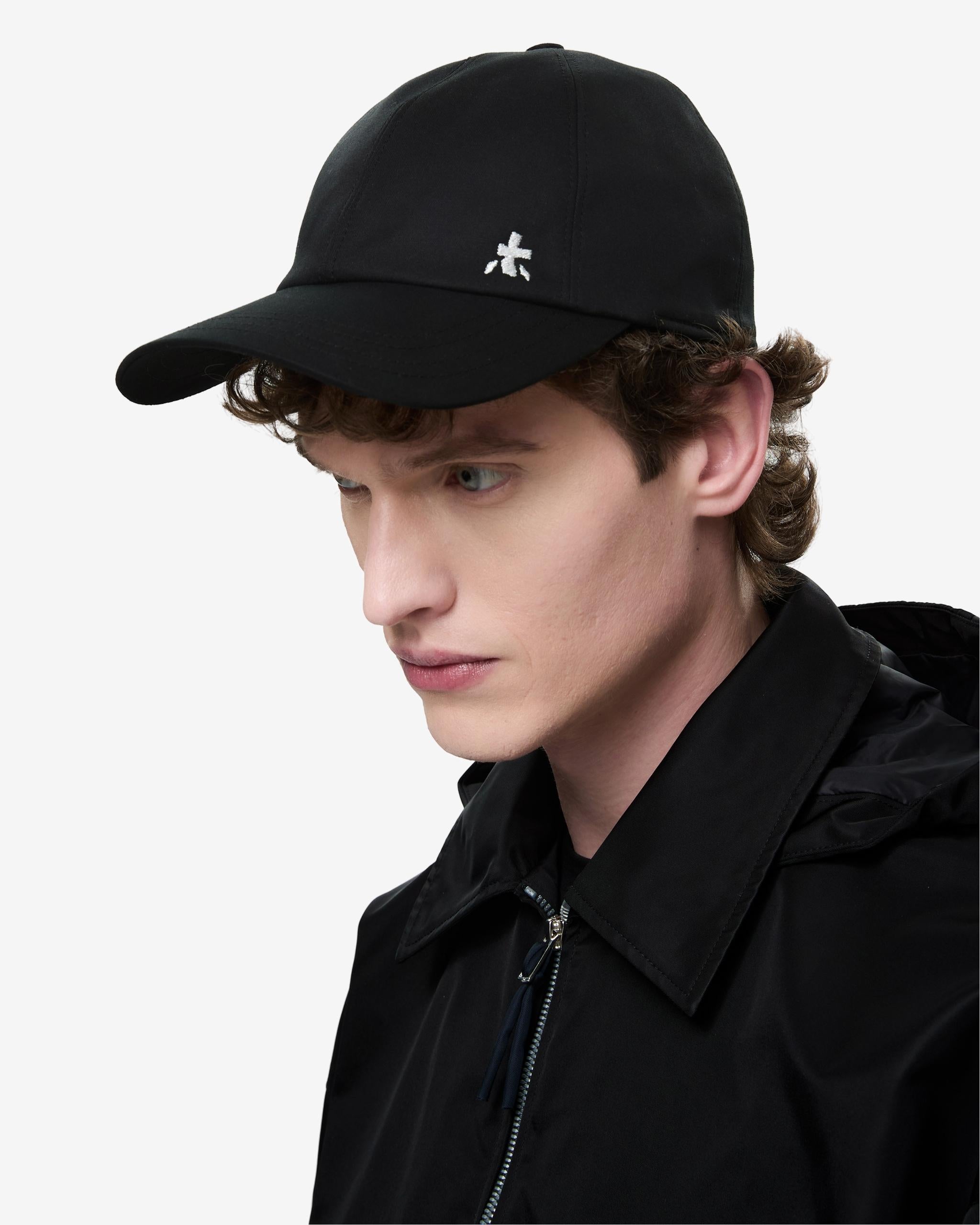 Cappello da baseball in cotone<BR/> BALL BLACK PREMIATA