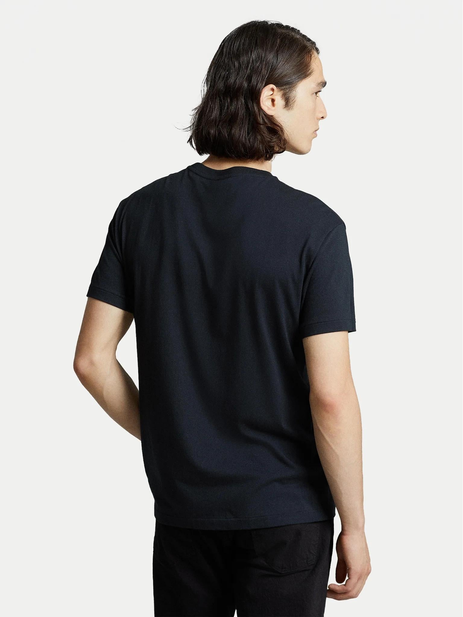 T-shirt in jersey di cotone 710680785 001 RALPH LAUREN