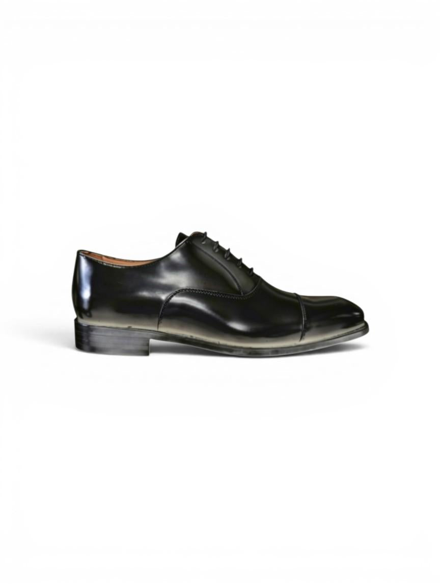 Scarpa Oxford in pelle nero 5217 NERO BERWICK
