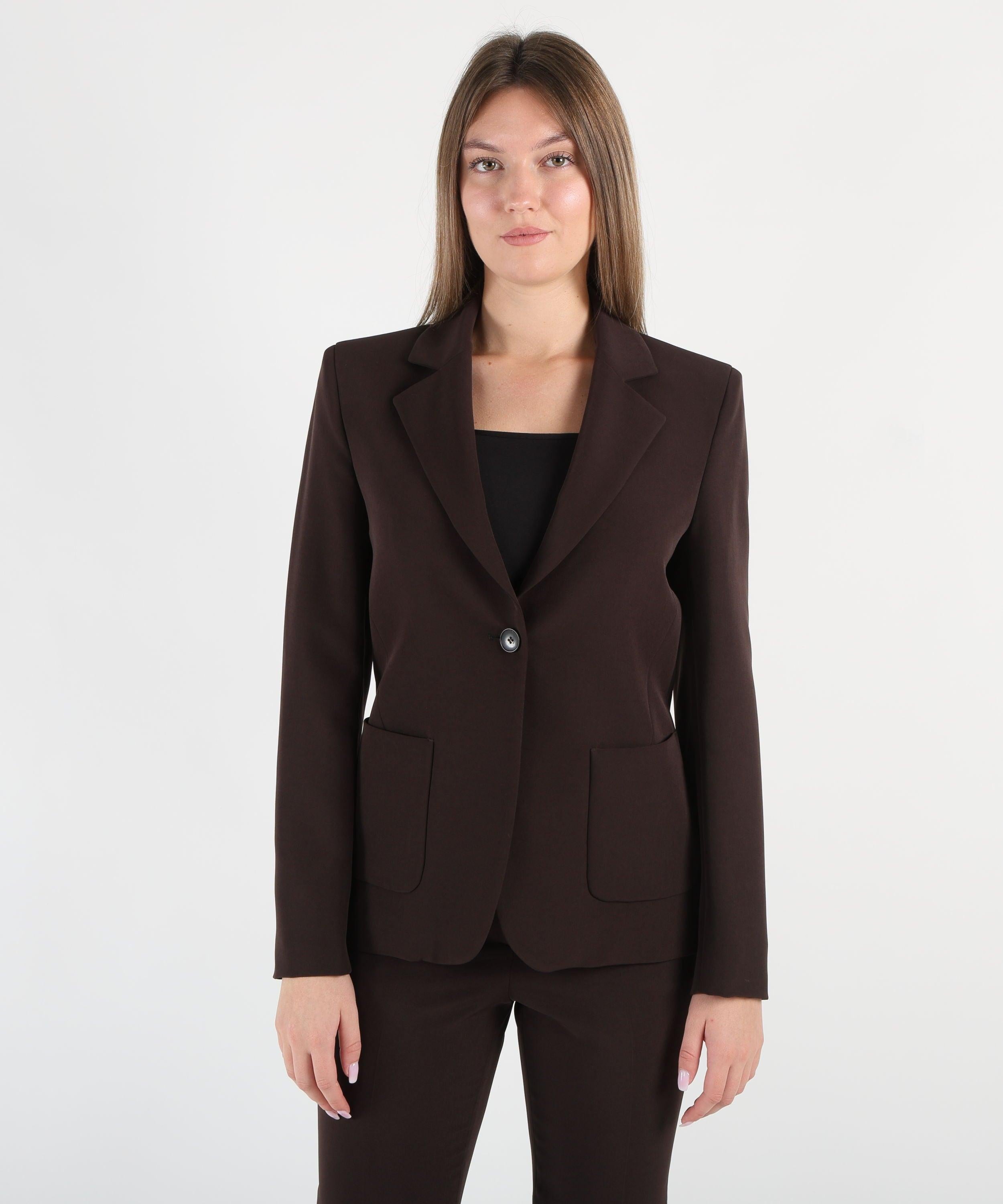 Blazer in jersey di cotone monopetto GI0798460226 250 SEVENTY