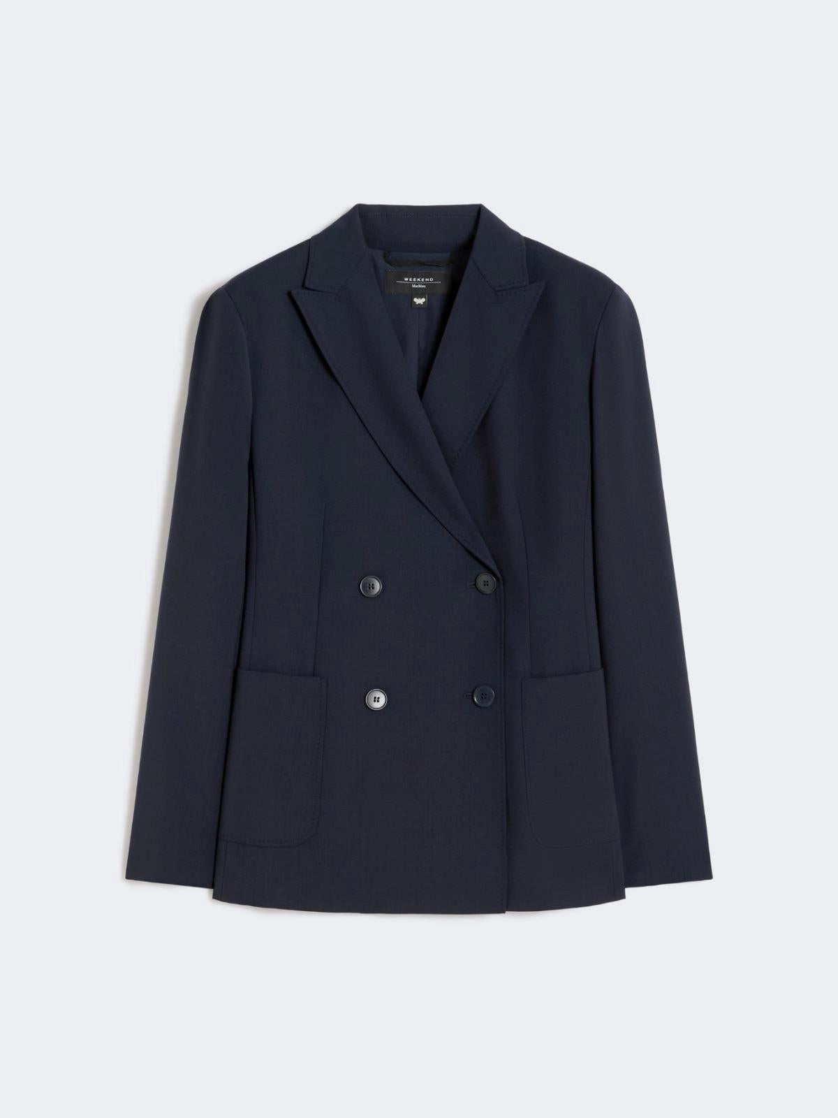 WKDZINNIA<BR/>Blazer doppiopetto in lana stretch WKDZINNIA 001 WEEKEND