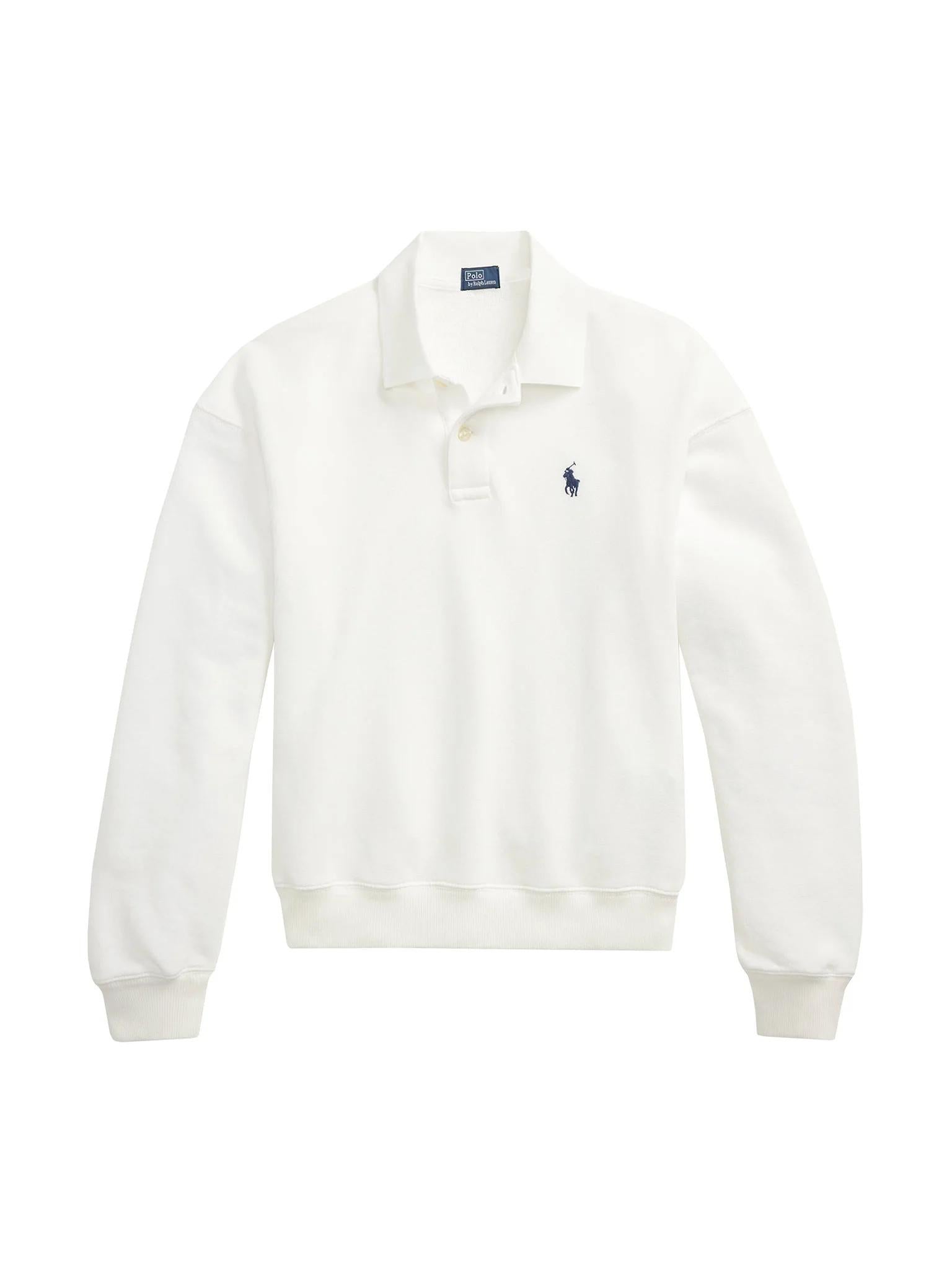 Polo donna in felpa leggera 211965097 002 RALPH LAUREN