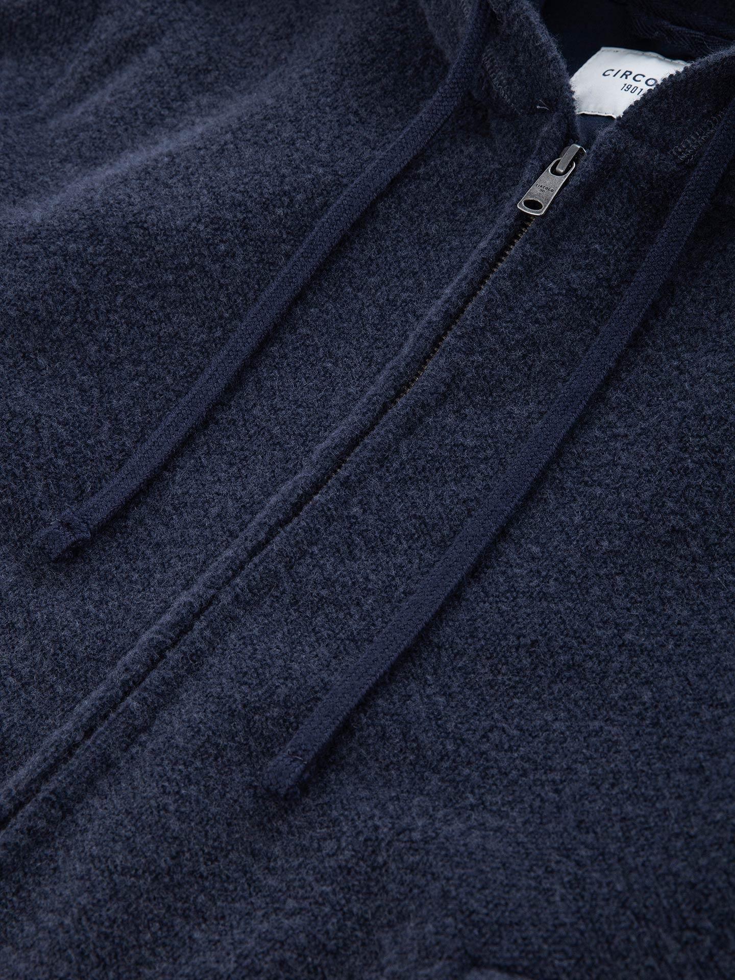 Felpa full zip<BR/><BR/> CN5136 851F CIRCOLO 1901