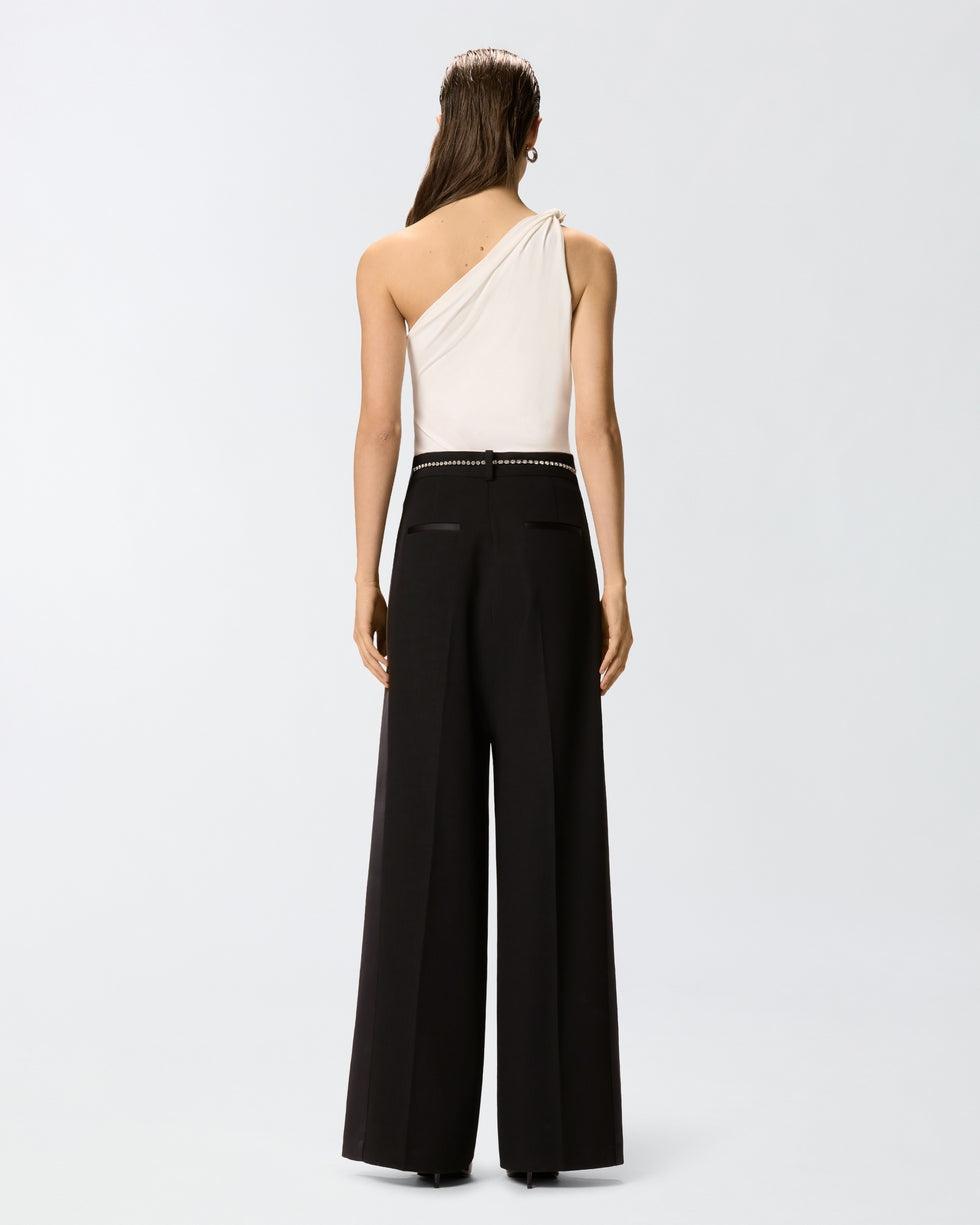 Top monospalla con nodo<BR/> 106544A37V Z05 PINKO