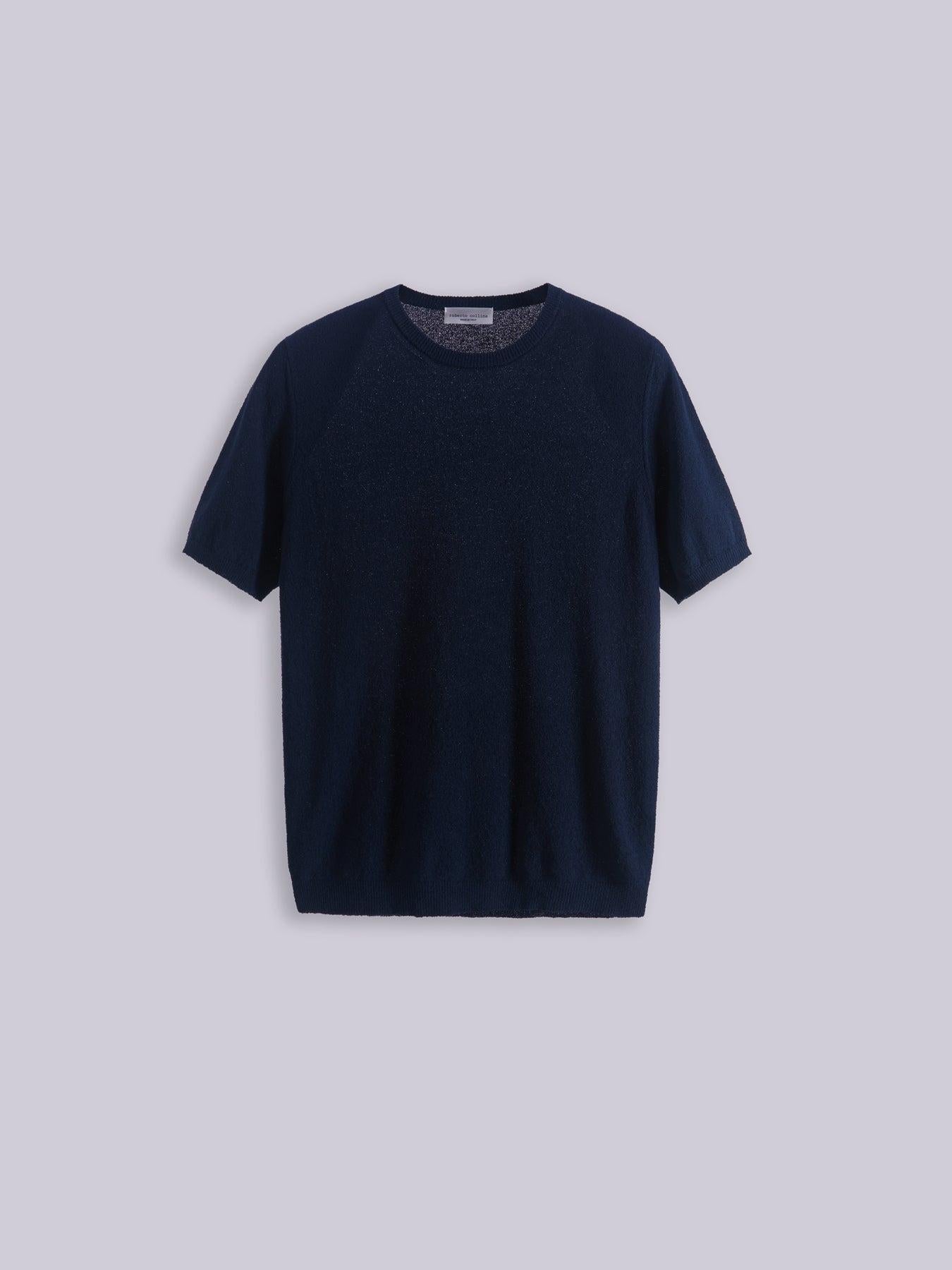 T-shirt effetto spugnetta 261MYA44021 10 ROBERTO COLLINA