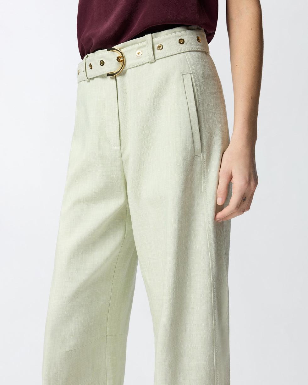 Pantaloni con cintura<BR/> 106492A2W6 S79 PINKO