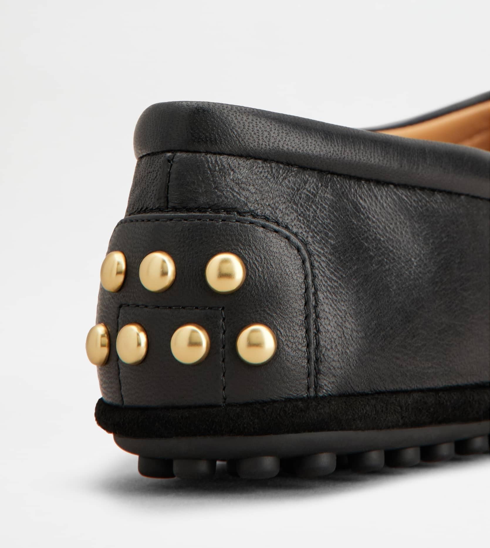 Ballerina Metal Dots in Nappa<BR/> XXW04M0KC50SWZ B999 TOD'S