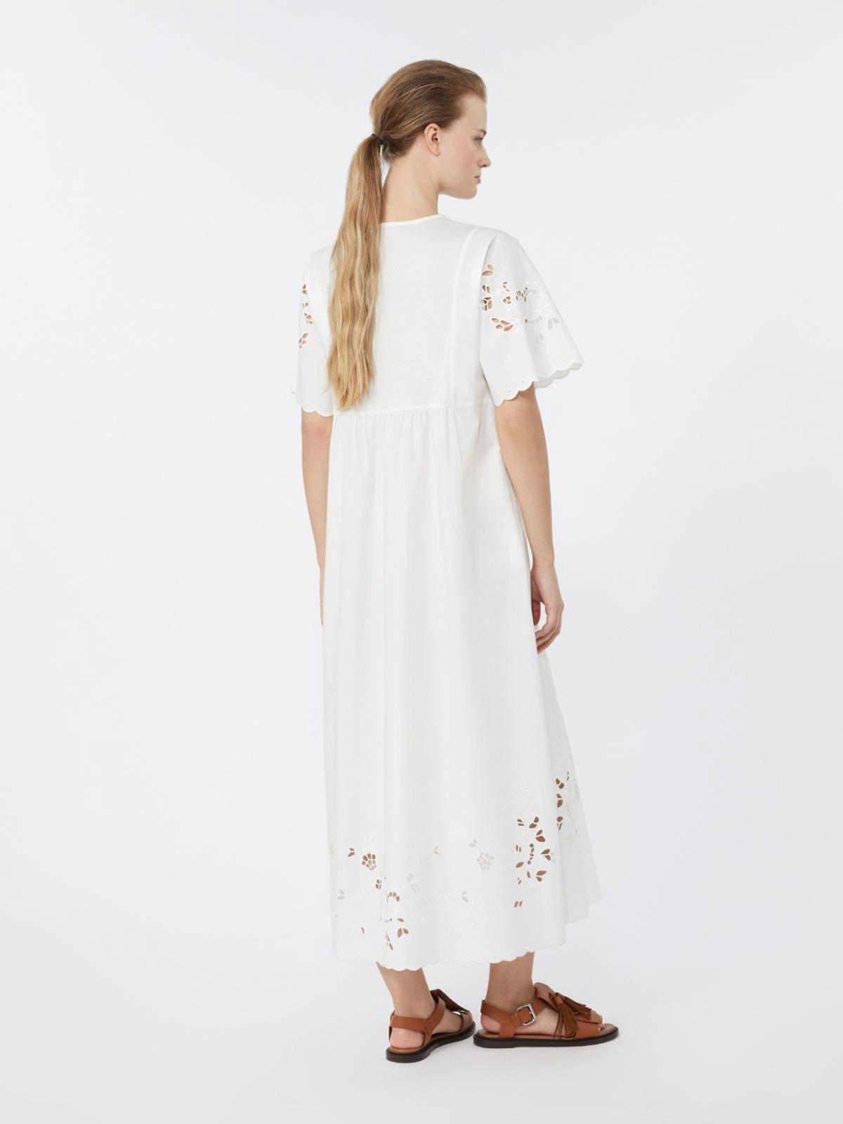Abito in jersey e popeline di cotone - BIANCO<BR/> WKDTARTUFO 014 WEEKEND