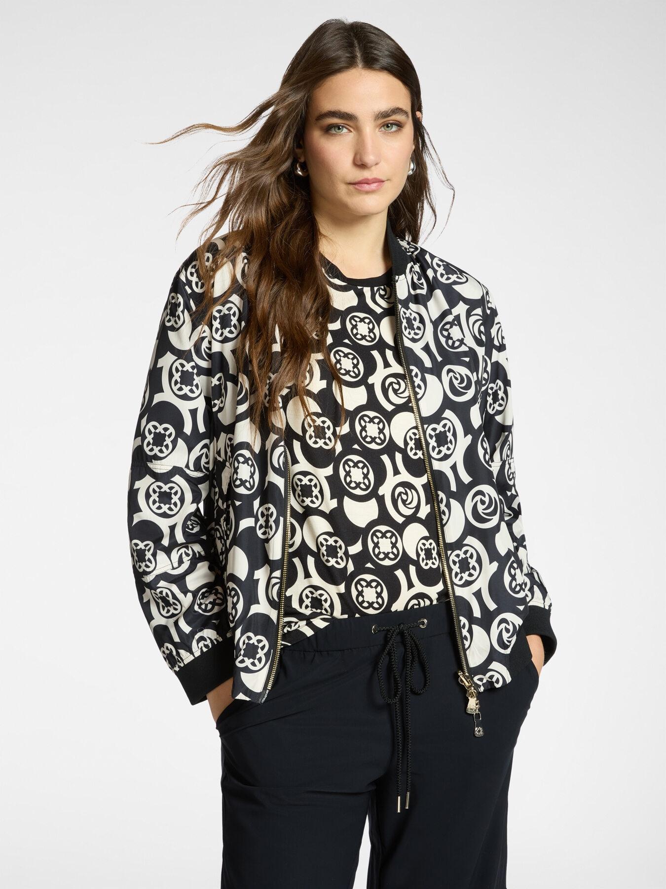Bomber dalla stampa Monogram<BR/> F240P000183N 01 ELENA MIRO
