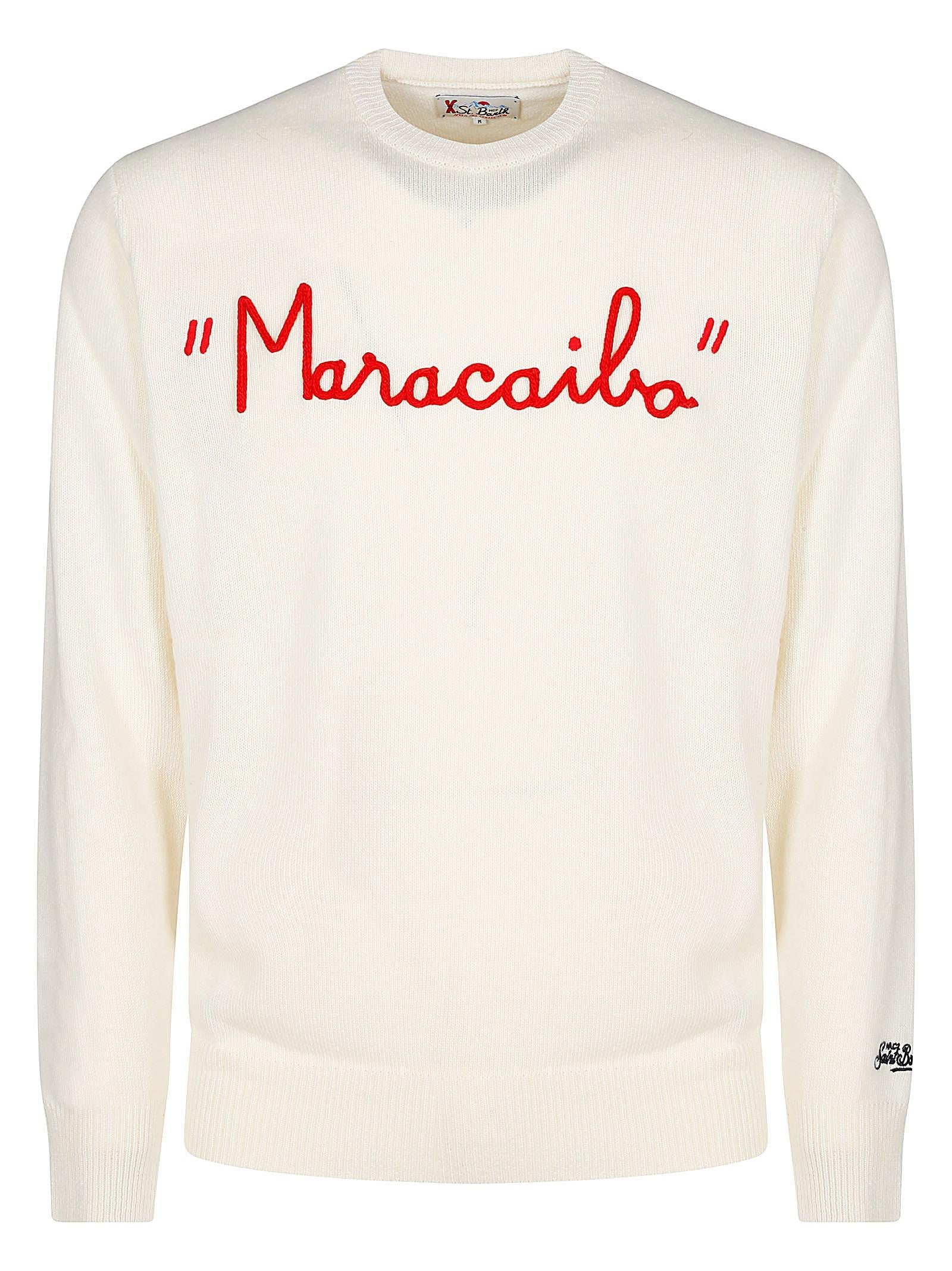 Maglione uomo in misto lana con applicazioni