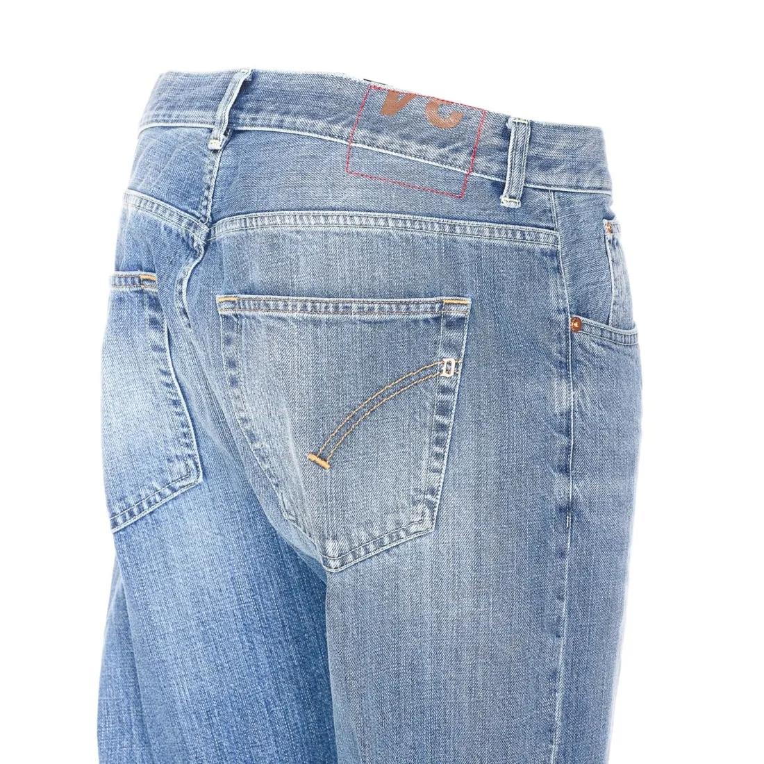 Jeans Dian carrot in denim fisso<BR/> UP576DFE313LL5 800 DONDUP