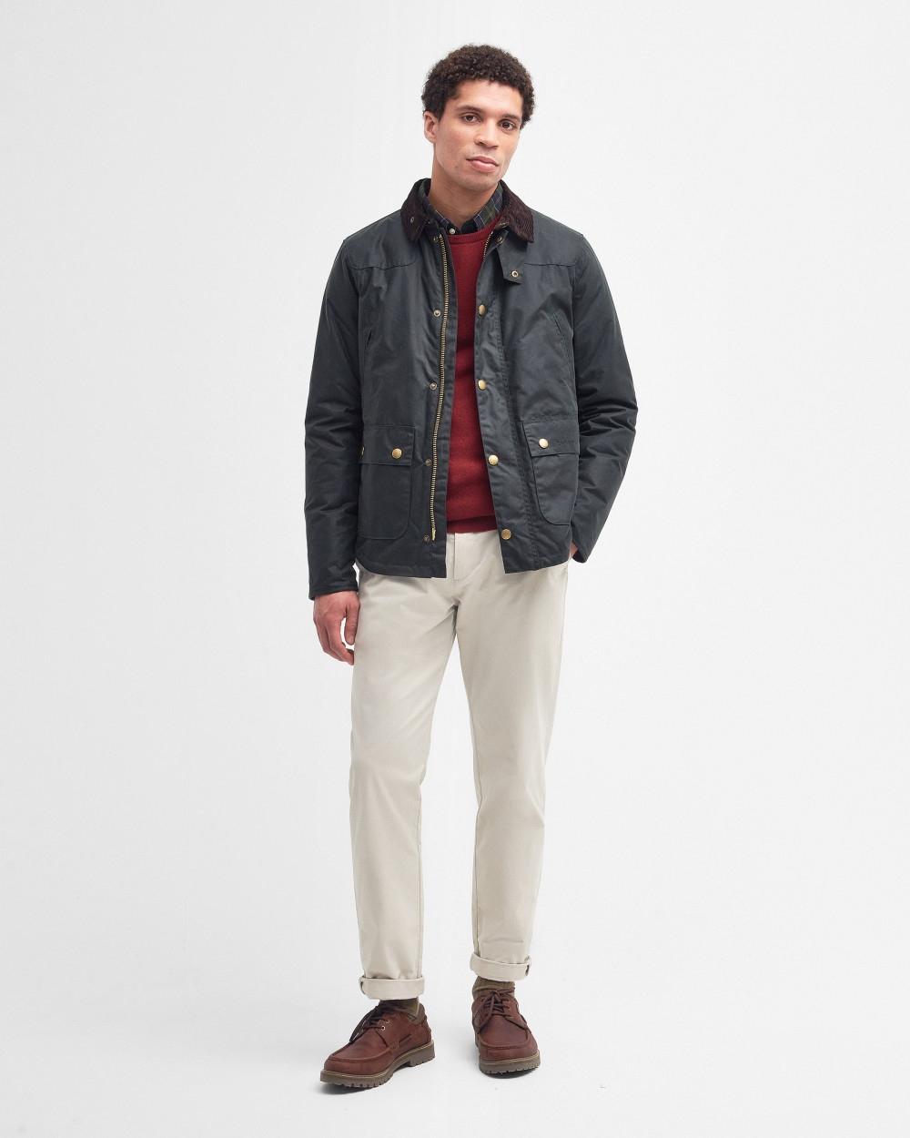 Giacca in cotone cerato Reelin MWX1106 SG51 BARBOUR