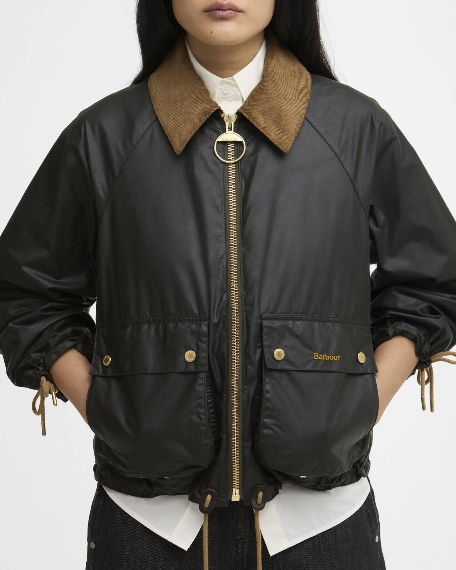 Giacca cerata Marron<BR/> LWX1531LWX OL12 BARBOUR