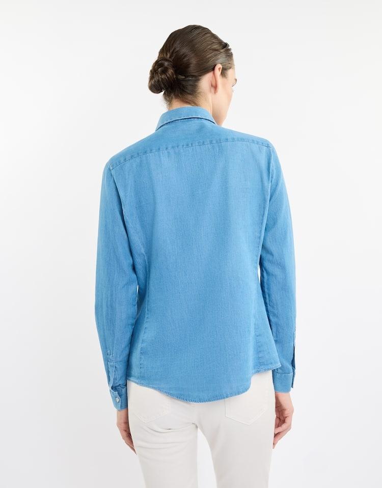 Camicia donna in denim NCWA150565LMJP U200 FAY