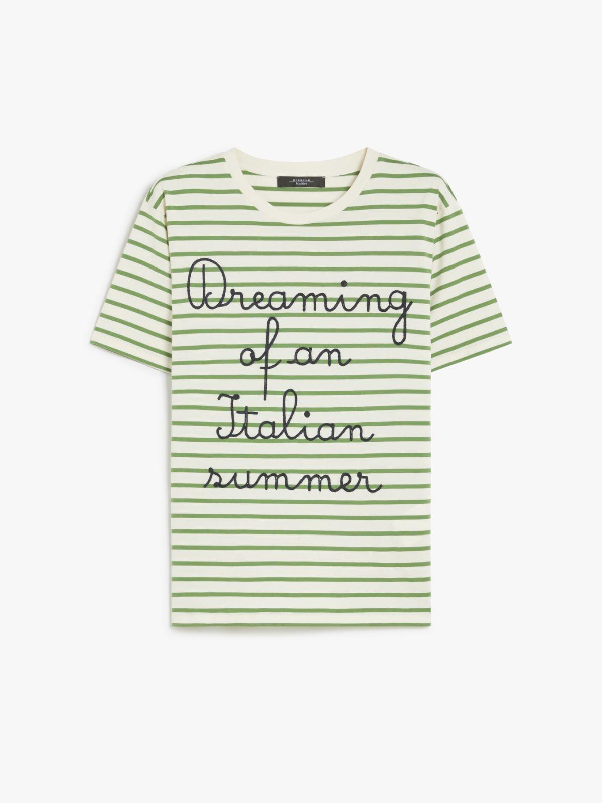 T-shirt in cotone OLGA 003 WEEKEND